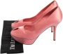 Sergio Rossi Pre-owned Satin heels Pink Dames - Thumbnail 8