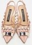 Sergio Rossi Pre-owned Satin heels Pink Dames - Thumbnail 3