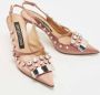 Sergio Rossi Pre-owned Satin heels Pink Dames - Thumbnail 4