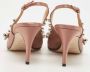 Sergio Rossi Pre-owned Satin heels Pink Dames - Thumbnail 5