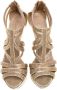 Sergio Rossi Pre-owned Satin sandals Beige Dames - Thumbnail 2