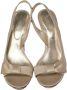 Sergio Rossi Pre-owned Satin sandals Beige Dames - Thumbnail 2