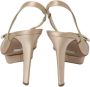 Sergio Rossi Pre-owned Satin sandals Beige Dames - Thumbnail 4