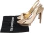 Sergio Rossi Pre-owned Satin sandals Beige Dames - Thumbnail 8