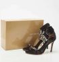 Sergio Rossi Pre-owned Satin sandals Black Dames - Thumbnail 9