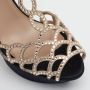 Sergio Rossi Pre-owned Satin sandals Black Dames - Thumbnail 6