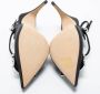 Sergio Rossi Pre-owned Satin sandals Black Dames - Thumbnail 6