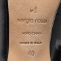 Sergio Rossi Pre-owned Satin sandals Black Dames - Thumbnail 8