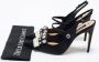 Sergio Rossi Pre-owned Satin sandals Black Dames - Thumbnail 9