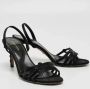 Sergio Rossi Pre-owned Satin sandals Black Dames - Thumbnail 3