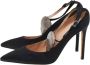 Sergio Rossi Pre-owned Satin sandals Black Dames - Thumbnail 3