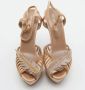 Sergio Rossi Pre-owned Satin sandals Brown Dames - Thumbnail 3