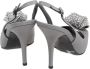 Sergio Rossi Pre-owned Satin sandals Gray Dames - Thumbnail 4