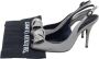 Sergio Rossi Pre-owned Satin sandals Gray Dames - Thumbnail 7