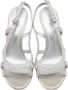 Sergio Rossi Pre-owned Satin sandals Gray Dames - Thumbnail 2