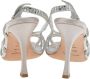 Sergio Rossi Pre-owned Satin sandals Gray Dames - Thumbnail 4