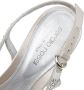 Sergio Rossi Pre-owned Satin sandals Gray Dames - Thumbnail 6