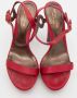 Sergio Rossi Pre-owned Satin sandals Pink Dames - Thumbnail 3