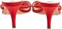 Sergio Rossi Pre-owned Satin sandals Red Dames - Thumbnail 4