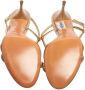Sergio Rossi Pre-owned Satin sandals Yellow Dames - Thumbnail 5