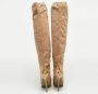 Sergio Rossi Pre-owned Suede boots Beige Dames - Thumbnail 5