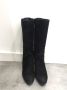 Sergio Rossi Pre-owned Suede boots Black Dames - Thumbnail 4