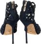 Sergio Rossi Pre-owned Suede boots Blue Dames - Thumbnail 4