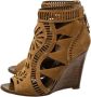 Sergio Rossi Pre-owned Suede boots Brown Dames - Thumbnail 3