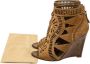Sergio Rossi Pre-owned Suede boots Brown Dames - Thumbnail 7