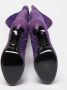 Sergio Rossi Pre-owned Suede boots Purple Dames - Thumbnail 6