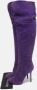 Sergio Rossi Pre-owned Suede boots Purple Dames - Thumbnail 9