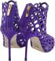 Sergio Rossi Pre-owned Suede boots Purple Dames - Thumbnail 4