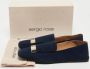 Sergio Rossi Pre-owned Suede flats Blue Dames - Thumbnail 9