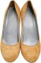 Sergio Rossi Pre-owned Suede heels Beige Dames - Thumbnail 2