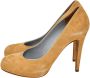 Sergio Rossi Pre-owned Suede heels Beige Dames - Thumbnail 3