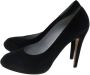 Sergio Rossi Pre-owned Suede heels Black Dames - Thumbnail 3