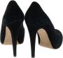 Sergio Rossi Pre-owned Suede heels Black Dames - Thumbnail 4