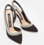 Sergio Rossi Pre-owned Suede heels Black Dames - Thumbnail 4