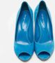 Sergio Rossi Pre-owned Suede heels Blue Dames - Thumbnail 3