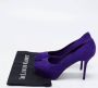 Sergio Rossi Pre-owned Suede heels Blue Dames - Thumbnail 9