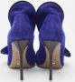 Sergio Rossi Pre-owned Suede heels Blue Dames - Thumbnail 5