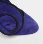 Sergio Rossi Pre-owned Suede heels Blue Dames - Thumbnail 7