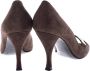 Sergio Rossi Pre-owned Suede heels Brown Dames - Thumbnail 5