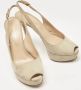 Sergio Rossi Pre-owned Suede heels Gray Dames - Thumbnail 4