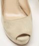 Sergio Rossi Pre-owned Suede heels Gray Dames - Thumbnail 7