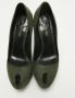 Sergio Rossi Pre-owned Suede heels Green Dames - Thumbnail 3