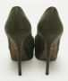 Sergio Rossi Pre-owned Suede heels Green Dames - Thumbnail 5