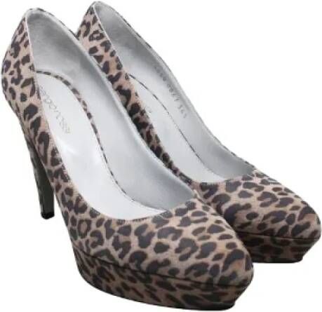 Sergio Rossi Pre-owned Suede heels Multicolor Dames