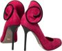 Sergio Rossi Pre-owned Suede heels Pink Dames - Thumbnail 4