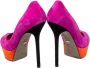 Sergio Rossi Pre-owned Suede heels Purple Dames - Thumbnail 4